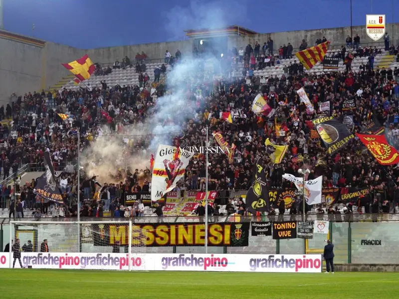 A.C.R. Messina: comunicazione visiva a bordo campo